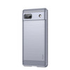 For Google Pixel 6A MOFI Gentleness Brushed Carbon Fiber Soft TPU Case(Gray)