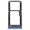 SIM Card Tray + SIM Card Tray / Micro SD Card Tray for Xiaomi Redmi Note 11 5G (Blue)