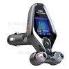 JEDX-BT26 Bluetooth Car FM Transmitter QC3.0 Bluetooth Car Adapter with 1.44-inch LCD Display