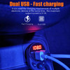 P7 Dual USB Car Charger FM Transmitter Bluetooth Car Audio TF Card MP3 Player