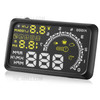 W02 Car HUD Digital Speedometer OBDII Interface Over-speed Alarm Water-Temp Detector Head-up Display