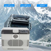 15L Fridge Car Refrigerator Freezer Portable Car Cooler Keep Warm and Cool Dual-use Quick Refrigeration for Home Picnic - US Plug