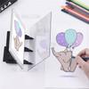 Optical Image Drawing Board for Tracing Copying No Overlap Shadow Sketching Painting Tool Zero-based Copy Pad for Children Students Adults Beginners - Type 1