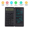 Calculator with LCD Writing Tablet 10 Digits Display Desktop Calculator with Stylus Erase Button - Black