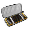 Portable Protective Storage Bag Carrying Case for Logitech POP Keys Mechanical Keyboard - Black/Grey