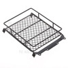 Roof Rack Luggage Carrier for 1/10 Monster Truck RC Car Crawler Axial SCX10 90046 D90 TRX-4 - Black