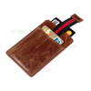 GUBINTU Men's Genuine Leather Anti-scan Card Slots Purse Wallet