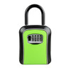 Car Password Lock Storage Box Security Box Hook Installation-free Safety Box(Green)