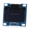 Landa Tianrui LDTR - WG0120 0.96 inch 128x64 Resolution I2C Interface OLED Display Module for Arduino, Screen Display Font Color: Blue