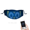 App Bluetooth Control LED Digital Display Glowing Mask Party Atmosphere Props
