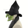 Full Head Creepy Green Witch Mask Made of Latex for Halloween