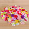 Non-real Flower Petals Silk Rose Artificial Petals for Wedding Party Decorations - 1000Pcs/Pink