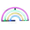 Neon Sign LED Neon Light USB/Battery Powered Wall Light for Bedroom Home Bar Party Festival Christmas Wedding - Rainbow Shaped-Multicolor