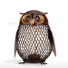 TOOARTS Home Furnishing Exquisiting Crafting Owl-shaped Metal Coin Saving Box