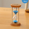 Hourglass Sand Timer 3 Minutes Sand Clock - Blue