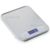 Ultra-thin touch screen Digital Kitchen Scale Stainless Steel LED Electronic Weight Scale