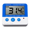 Digital Fridge Thermometer with Alarm and Max Min Temperature Easy to Read LCD Display Digital Refrigerator Freezer Thermometer for Indoor Outdoor