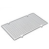 Large Size/40.5*25.5cm Square Cake Cooling Rack Carbon Steel Wire Rack for Cooking/Roasting/Grilling