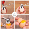 Portable Stainless Steel Shell Opener Egg Shell Cracker