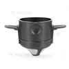 Coffee Filter Pour Over Coffee Dripper Paperless Reusable Single Cup Coffee Maker Perfect for Hand Brewed Coffee - Black