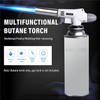 Butane Torch Kitchen Torch Lighter Adjustable Flame No Leaking Irreversible Culinary Torch For Cooking Baking Barbecue