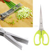 Stainless Steel 5 Layers Scissors Kitchen Tool