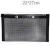 PTFE Non-Stick BBQ Mesh Grill Bag Outdoor Picnic Barbecue Cooking Tool - Size: 22x27cm