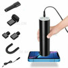Lightweight Portable 120W Handheld Car Home Vacuum Wet Dry Cleaner - Black