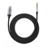 KUULAA KL-O09 Type-C / USB-C to 3.5mm AUX Audio Adapter Cable, Length: 100cm