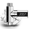 LED Shower Thermometer Digital Shower Celsius Temperature Display Shower Head Water Thermometer Real Time Bath Water Temperature Monitor