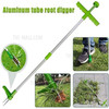 Green Color Durable Portable Weed Puller Root Remover Tool
