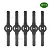 5Pcs/Pack Plastic Lawn Mower Blade Grass Cutter Grass Trimmer Weeder Accessory Replacement for Garden Agriculture Use