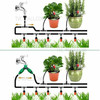 100ft 30M Auto Drip Irrigation System Kit Timer Micro Sprinkler Garden Lawn Watering Device