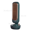 F002 Retro Humidification Tower Fan 3 Gears Quiet Air Cooling Desktop Fan for Office Home - Green