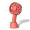 XIAOMI YOUPIN VH Adjustable Base Portable Handheld Fan 3 Wind Speed USB Rechargeable - Pink