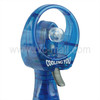 Hand-held Water Spray Cooling Fan for Sporting Travelling (with Free Screwdriver);Blue