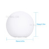 Dimmable Floatings Pool Light with RF Remote Control 16 Colors & 3 Dynamic Modes RGBW Color Changing LEDs Ball Lights - 1PC