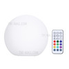Dimmable Floatings Pool Light with RF Remote Control 16 Colors & 3 Dynamic Modes RGBW Color Changing LEDs Ball Lights - 1PC