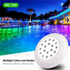 Led Pool Light 12V 12W Color Changing LED Pool Bulb Light Fixtures in Inground Underwater for Pond Pool Hot Tub Bathtub Party and Home Decoration - 1Pcs