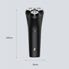 SEP S1 Electric Razor for Men 3D Floating Detachable Cutter Head Cordless Shaver with Precision Pop-up Beard Trimmer - Black