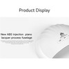BEVILI A5 UV LED Nail Lamp 36W Nail Dryer Machine Curing Lamp for Fingernail and Toenail Nail Gel - White