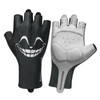 ROCKBROS S295 1 Pair Cycling Half Finger Gloves Unisex Shock-absorbing Breathable Bike Bicycle Gloves - Black/S