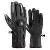 ROCKBROS S212BK One Pair Cycling Touch Screen Gloves Reflective MTB Bike Gloves Outdoor Motorcycle Bicycle Gloves - Size: S