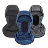 WEST BIKING Winter Thermal Fleece Breathable Face Mask Cycling Headgear Windproof Outdoor Sports Mask Scarf - Dark Grey