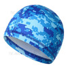 Quick Dry Sunproof Summer Cycling Cap Camouflage Bike Motorcycle Helmet Liner Hat Ice Silk Sport Headwear - Camouflage Blue