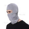 Solid Color Outdoor Cycling Sunproof Windproof Headgear Cap Bike Hiking Scarf Neck Face Cover - Light Grey