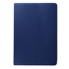 Litchi Texture 360 Degree Rotation Leather Case with Holder for Galaxy Tab S2 9.7 / T815 / T810(Dark Blue)