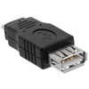 USB A Female to Micro USB 5 Pin Male OTG Adapter