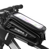 INBIKE Touch Screen Bicycle Top Tube Bag Hard Shell Waterproof Cycling Bike Frame Bag Case