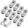 10 Pairs Bike Chain Link Bike Missing Link Quick Link Bike Chain Repair Tool - 10 Speed/Silver